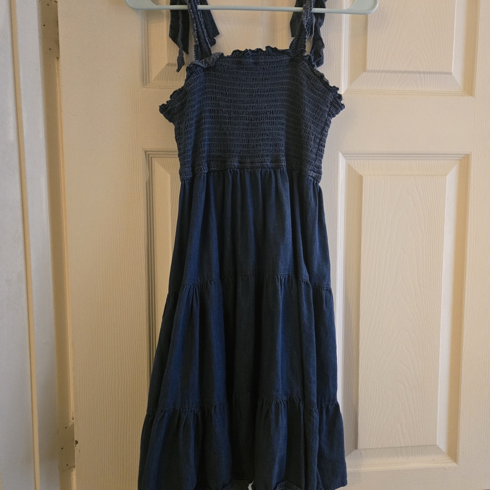 Denim Blue Women's Casual Dress